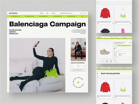 balenciaga web site.